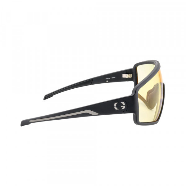 Gunnar Viscer Onyx (Amber Lens Tint)  